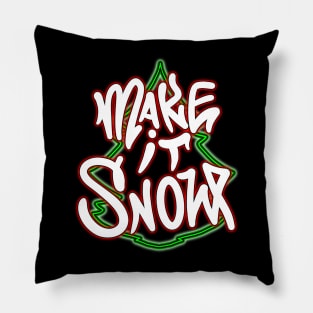 Make It Snow Pillow