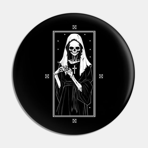 The Nun Tarot Card Pin by Enyr's little witchy corner