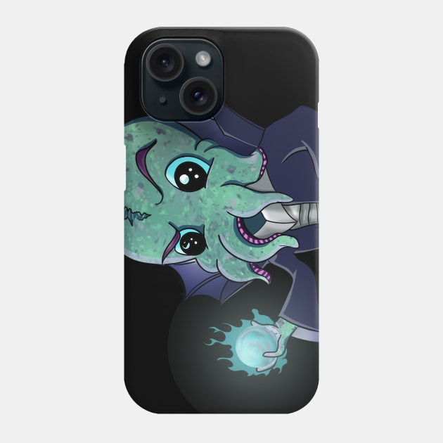 Cute Mind Flayer Phone Case by CrowleyCreations