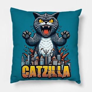 Catzilla S01 D25 Pillow