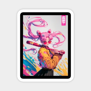 Sailor Moon Chibiusa Wants To Pun Sh U With A Base Magnet