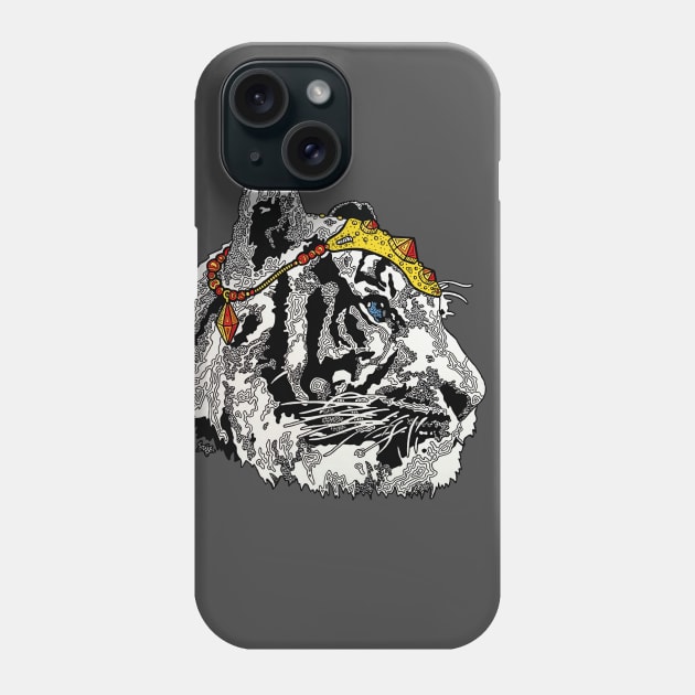 Spirit Animal, Tiger Illustration Phone Case by bblane