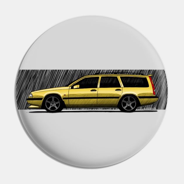 The iconic swedish sporting station wagon Pin by jaagdesign