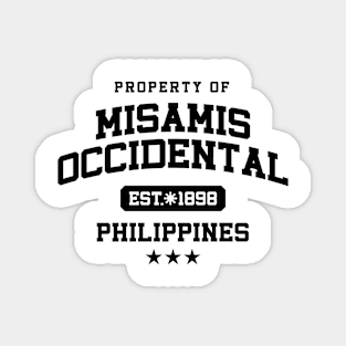 Misamis Occidental - Property of the Philippines Shirt Magnet