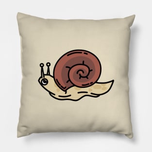 cute little snail design Pillow