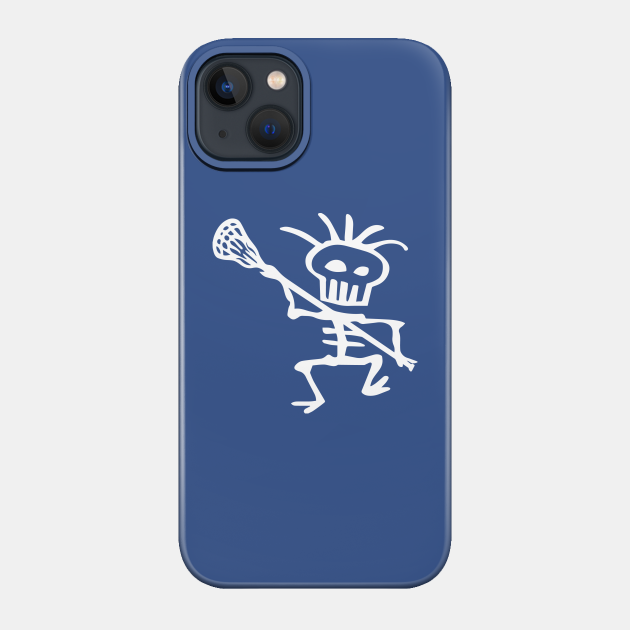 Clean Bones logo white - Lacrosse Team - Phone Case