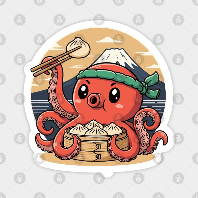 Octo Bao Magnet by enrynz