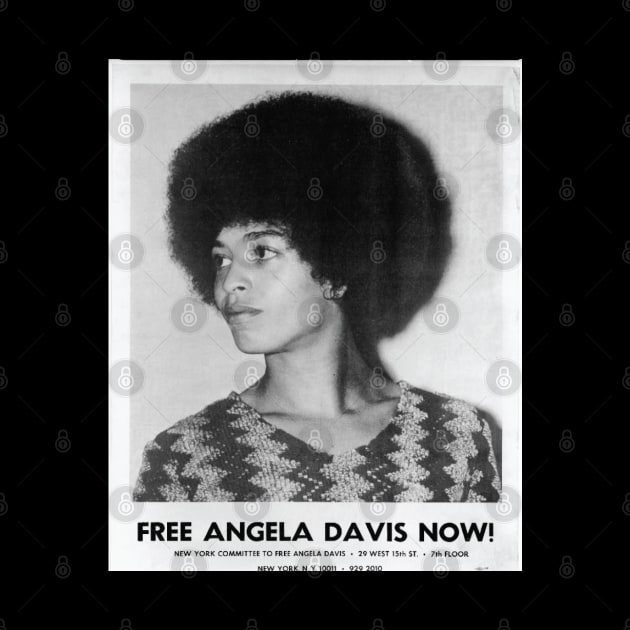 Angela Davis, Black History, Black Woman, Black Lives Matter by UrbanLifeApparel