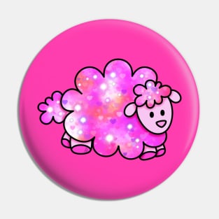 Cotton Candy Wool - Pink Pin