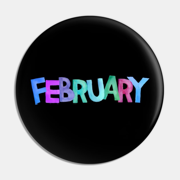 Hello Fabulous February Pin by Art by Ergate