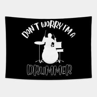 Don't Worry I'm A Drummer Tapestry