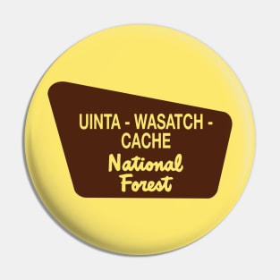 Uinta - Wasatch - Cache National Forest Pin