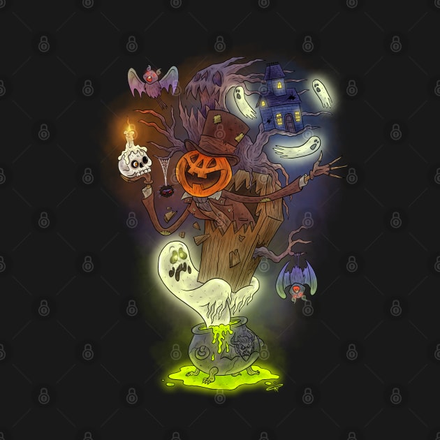 Spooky Stack! by chrisraimoart