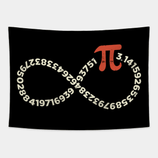 Pi Day T-Shirt 3.14 Cool Funny Nerd Math Geek Tapestry