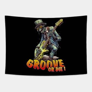 Groove or die ! Zombie 1 Tapestry