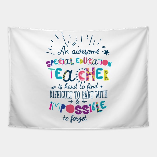 An Awesome Special Education Teacher Gift Idea - Impossible to forget Tapestry by BetterManufaktur