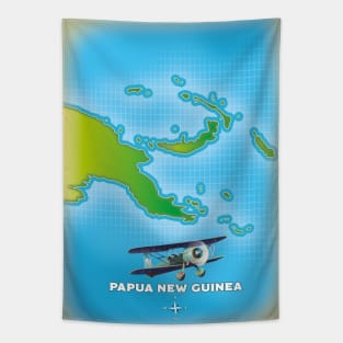 papua new guinea map Tapestry