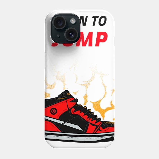 BORN TO JUMP Phone Case by FUNNY LIFE