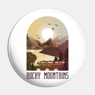 Rocky Mountains Pin