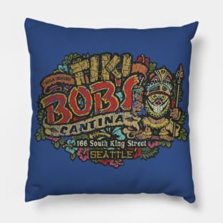 Tiki Bob's Cantina Seattle Pillow