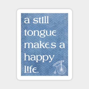 The Prisoner - A Still Tongue Poster Magnet