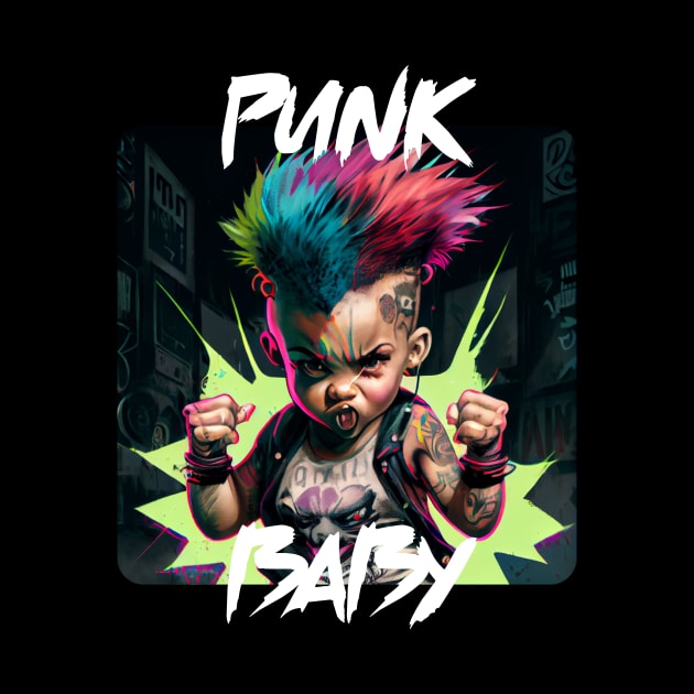 Graffiti Style - Cool Punk Baby 4 by PD-Store