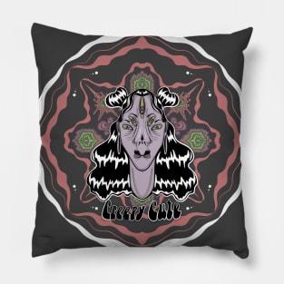 Alien gal pal Pillow