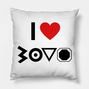 I Love 3000 Pillow