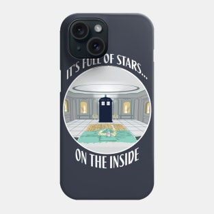 IT'S FULL OF STARS ON THE INSIDE A DOCTOR WHO / 2001 A SPACE ODISSEY Phone Case