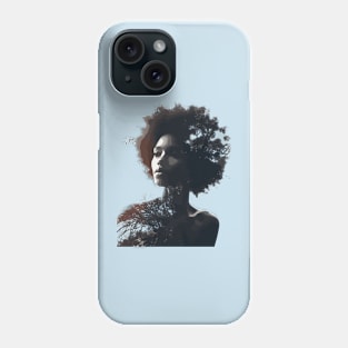 Afrocentric Woman Nature Phone Case