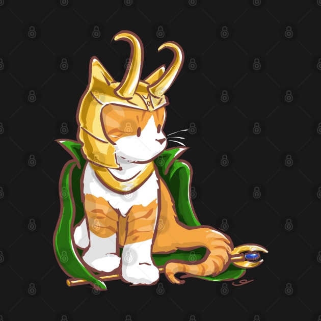 Lokitty Loki Cat by ElephantShoe