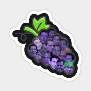 The Office Oaky Afterbirth Grapes Magnet