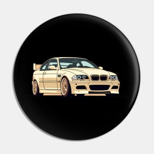 Beige BMW E46 M3 Pin