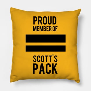 SCOTT'S PACK Pillow