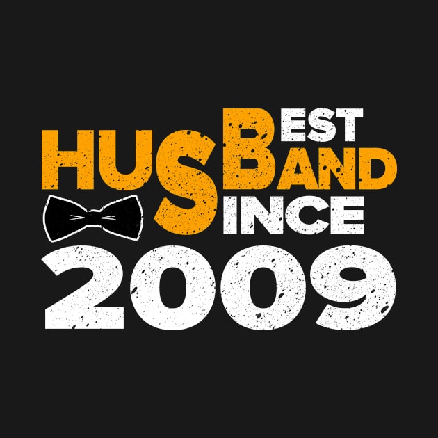 'Best Husband Since 2009' Sweet Wedding Anniversary Gift by ourwackyhome