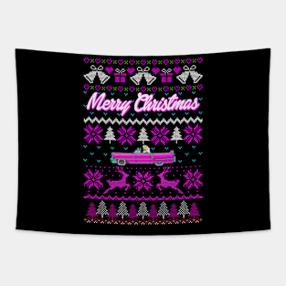 Merry Christmas - Barbie Ugly Xmas Sweater Tapestry