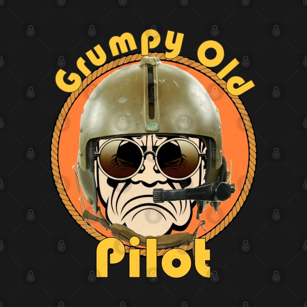 Grumpy Old Pilot by Airdale Navy