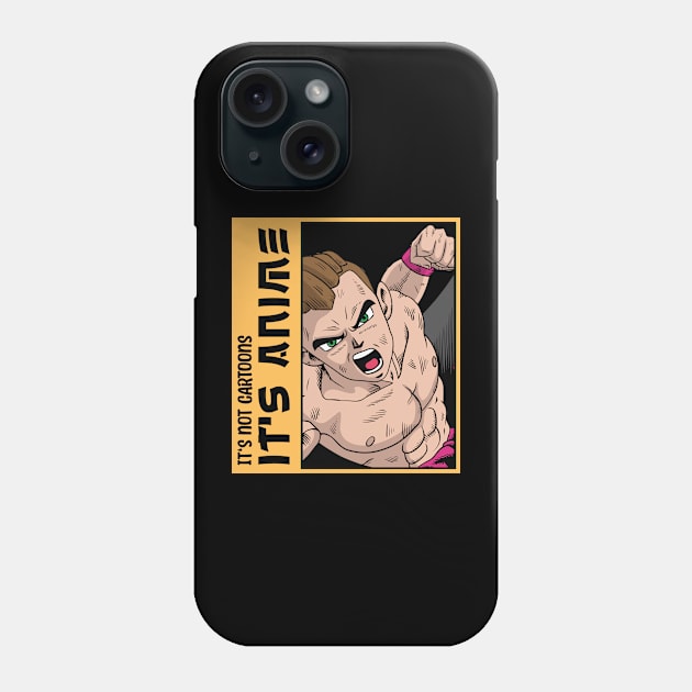It's Not Cartoons It's Anime Lover Anime Boy Gift Phone Case by jodotodesign