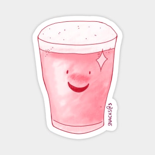 PINK Beer Magnet