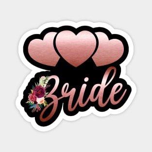 Bride Bridal Wedding Bachelorette Party Magnet