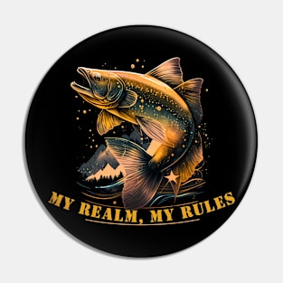 Fish realm classic Pin