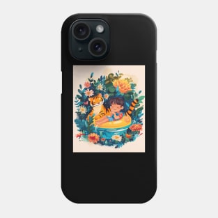 Calvin and Hobbes Wishful Worlds Phone Case