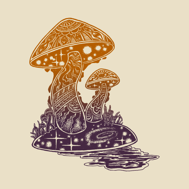 Discover Shroom Swamp - Mushroom - T-Shirt