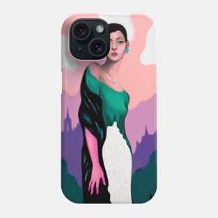 lady vamp Phone Case