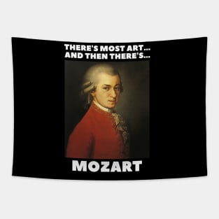 there's most art...and then there's mozart Tapestry