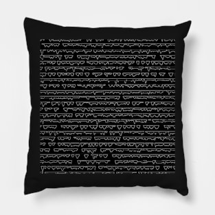 Monochrome 12 Pillow