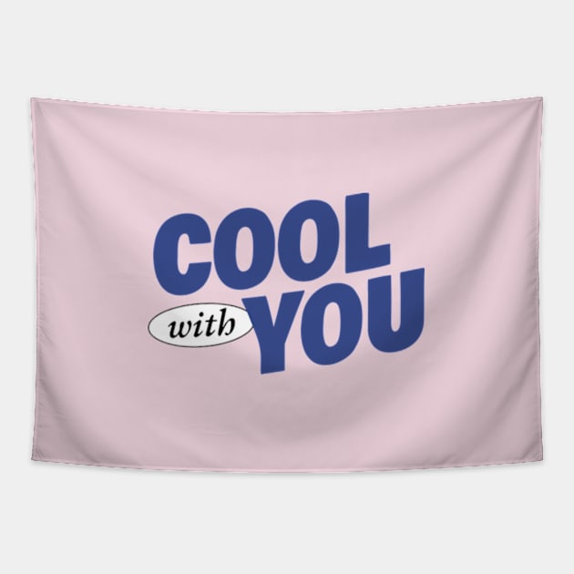 NewJeans Cool with You Tapestry by SallySunday