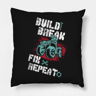 ATV QUAD GIFT: Build Break Fix Pillow