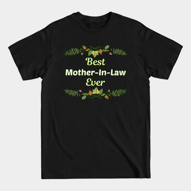 Discover Family Leaf Mother-In-Law - Mother In Law - T-Shirt