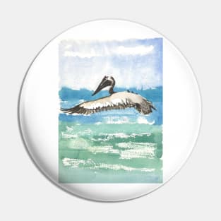 Pelican in Mexico Pin